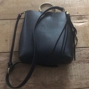 Anthropologie cross body bag, with removable strap